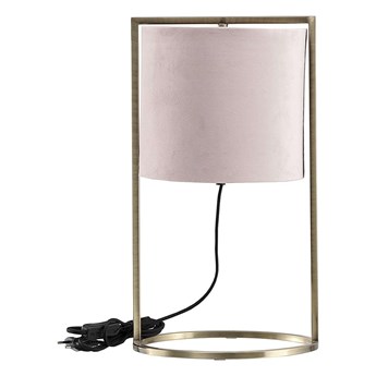 Lampa stołowa Santos Light Pink, 45 cm