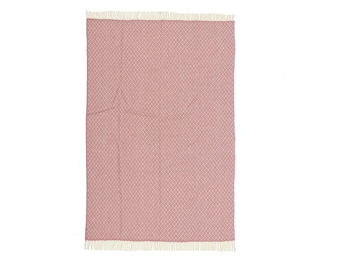 Pled Zelandia 140x200cm old rose cross, 140 x 200 cm Wełna 140x200 cm Koc 130x180 cm Pomieszczenie Sypialnia