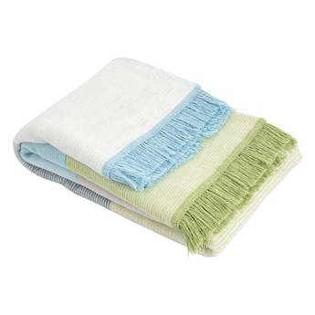 Koc Cosy Home 150x200cm Pastel Green&Blue, 150 x 200 cm