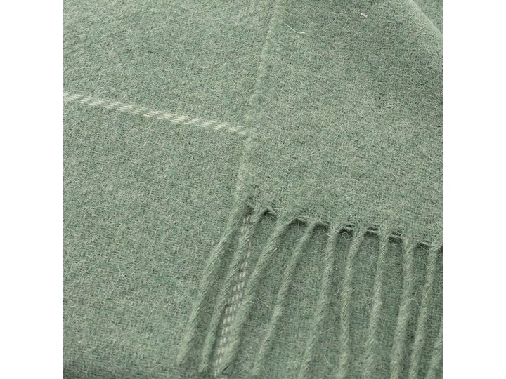Pled Zelandia 140x200cm smoke green, 140 x 200 cm Wełna 140x200 cm Pomieszczenie Salon