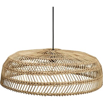 Rattanowa lampa wisząca Denise naturalna 53cm