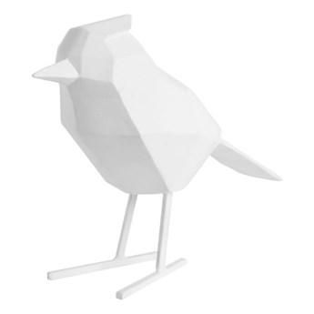 Biała figurka dekoracyjna w kształcie ptaszka PT LIVING Bird Large Statue