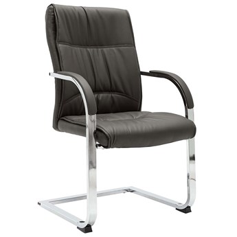 Szare ergonomiczne krzesło biurowe - Lauris 2X