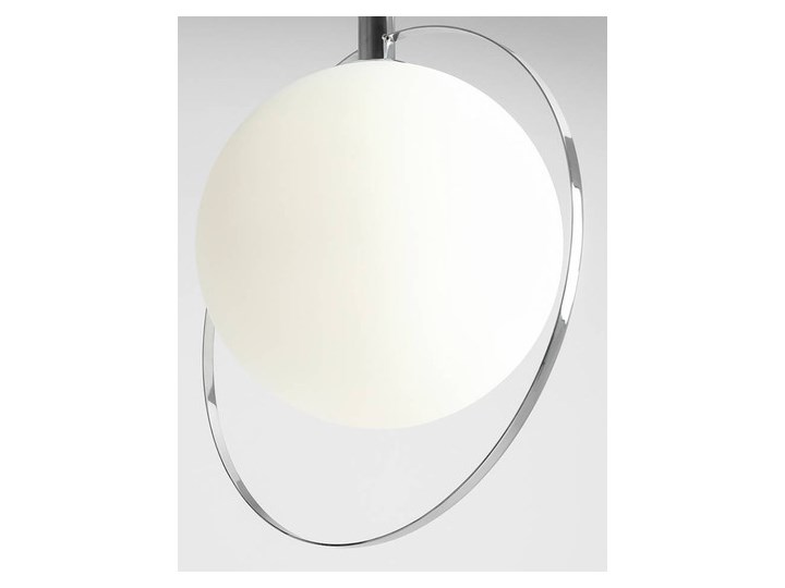 Designerska lampa wisząca Bersi Złoty Metal Lampa LED Szkło Ilość źródeł światła 1 źródło Kategoria Lampy wiszące