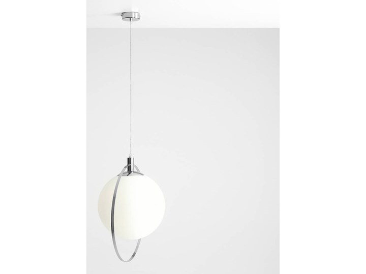 Designerska lampa wisząca Bersi Złoty Metal Lampa LED Kolor Biały Szkło Ilość źródeł światła 1 źródło