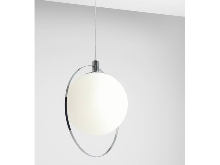 Designerska lampa wisząca Bersi Złoty Metal Szkło Lampa LED Ilość źródeł światła 1 źródło