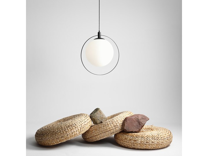Designerska lampa wisząca Bersi Złoty Metal Szkło Lampa LED Kategoria Lampy wiszące