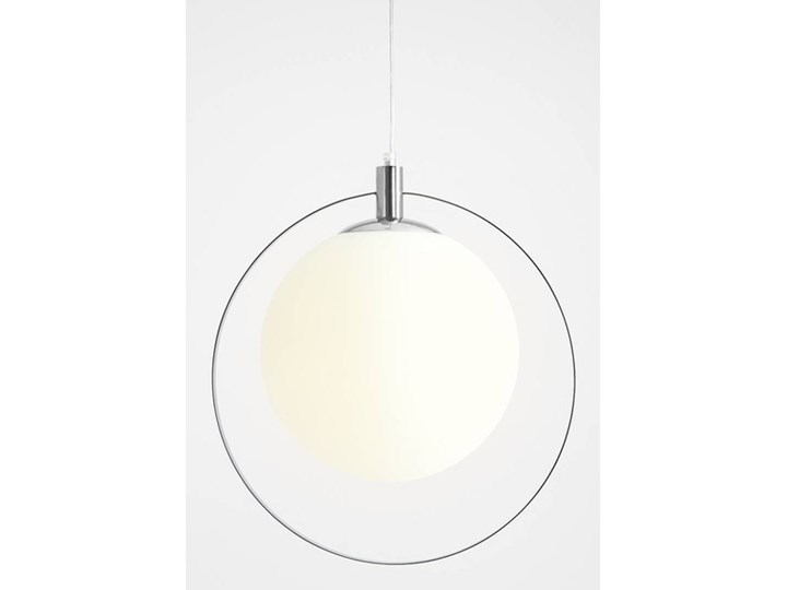 Designerska lampa wisząca Bersi Złoty Metal Szkło Kolor Biały Lampa LED Kategoria Lampy wiszące