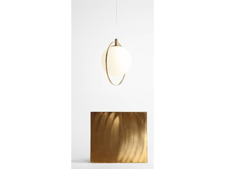 Designerska lampa wisząca Bersi Złoty Szkło Lampa LED Metal Ilość źródeł światła 1 źródło