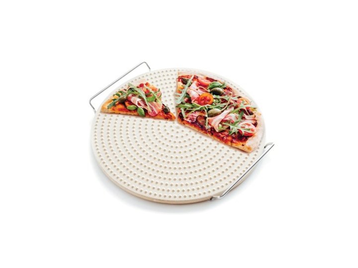 Kamień do pieczenia pizzy z wypustkami DUKA PIZZA STONE 34 cm ceramika