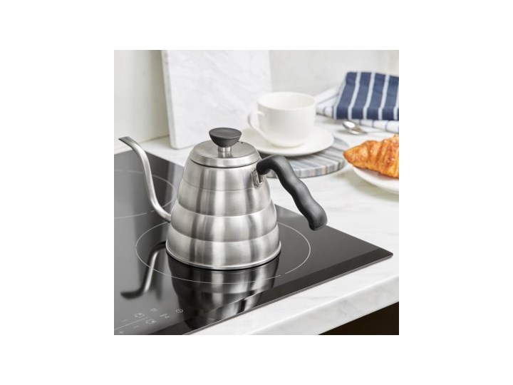 Czajnik tradycyjny na indukcję DUKA BARISTA 1200 ml srebrny stal nierdzewna Ze stali nierdzewnej Kategoria Czajniki Indukcja