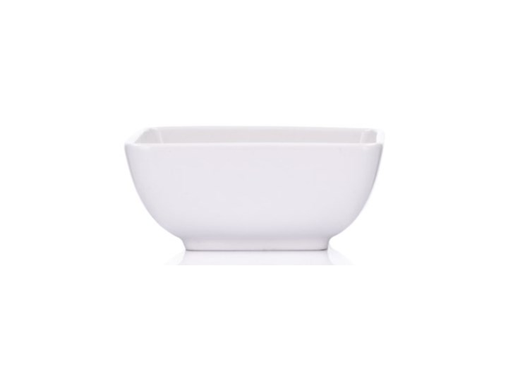 Miseczka kwadratowa DUKA MODULAR 80 ml biała porcelana Bulionówki Miseczki Kolor Biały