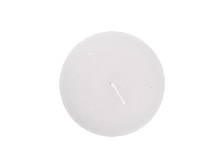 Świeca walec DUKA FRYST 10 cm biała parafina Kolor Biały Kategoria Świeczniki i świece