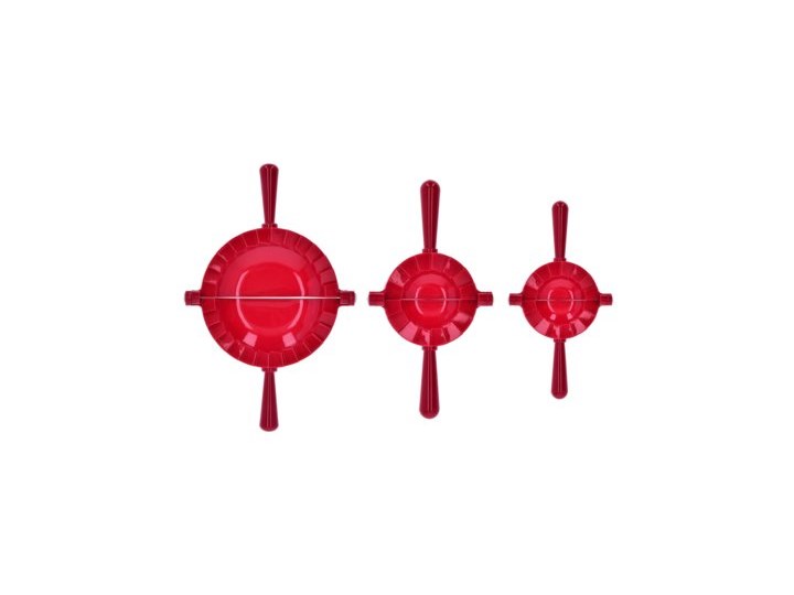 Wykrawacz do pierogów DUKA KLIMP 3 rozmiary Kategoria Dekoracja wypieków Wykrawacze Kolor Czerwony