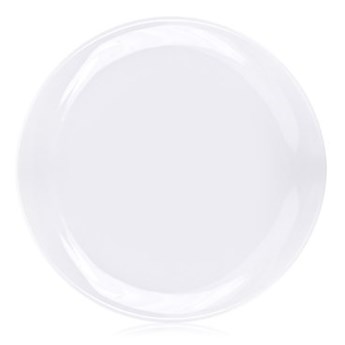 Talerz płytki obiadowy DUKA FELICIA MODERN 26 cm biały porcelana