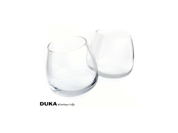 Zestaw bujanych szklanek DUKA JOY 6 sztuk 300 ml szkło Komplet szklanek Szklanki wysokie Kategoria Szklanki Kolor Przezroczysty