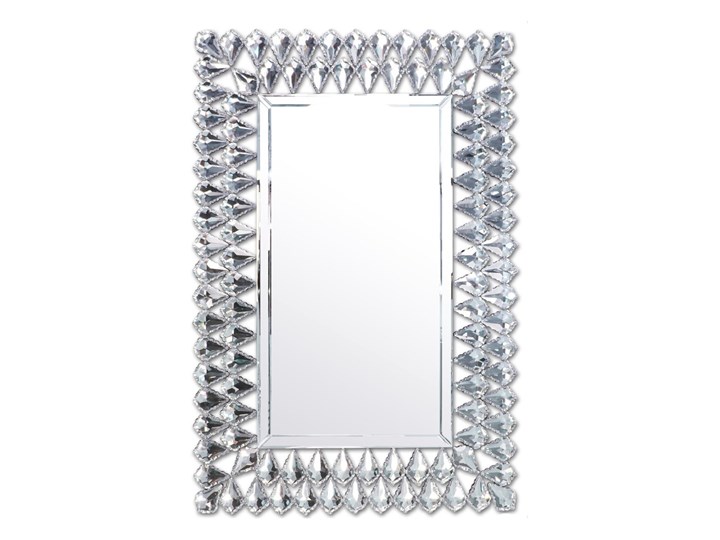 Lustro z kryształkami Glamour Napoli 67/97 Lustro z ramą Prostokątne Ścienne Styl Nowoczesny Kategoria Lustra