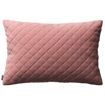 Poszewka Kinga pikowana 60 x 40 cm, koralowy róż, 60 × 40 cm, Velvet