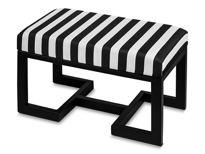 Ławka Tapicerowana Industrialna TWIN GEOMETRICO - LOFT Styl Industrialny Kategoria Ławki do salonu
