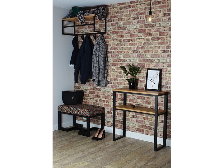 Ławka Tapicerowana Industrialna TWIN SOFIA - LOFT Kategoria Ławki do salonu Styl Industrialny