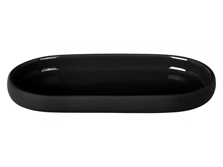 podstawka ceramiczna na akcesoria czarna BLACK seria SONO BLOMUS Stal Dozowniki Ceramika Szkło Drewno Silikon Kolor Czarny