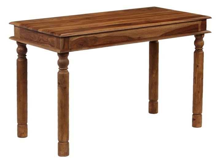 Kolonialny, brązowy stół – Cubus 3S