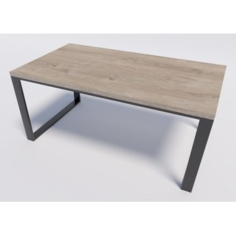 Stół industrialny do kuchni lub salonu RENO 160/90 Dąb Brunico