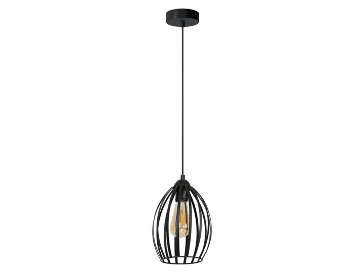 Żyrandol na lince RUSSEL 1xE27/60W/230V Ilość źródeł światła 1 źródło Metal Kolor Czarny