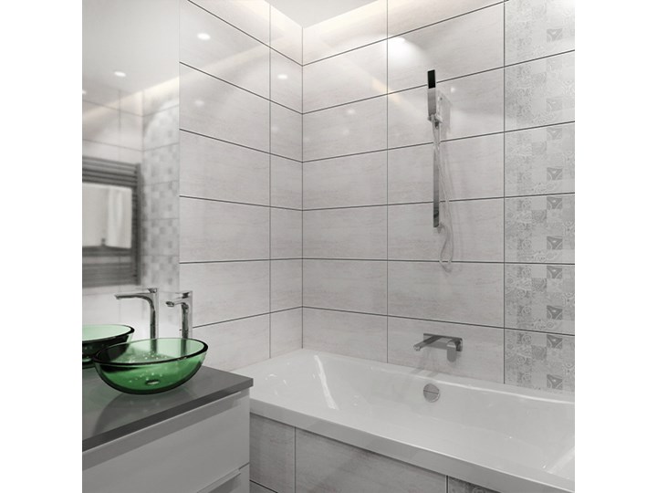 Glazura Augusto 30 x 60 cm grigio 1,08 m2 Płytki ścienne Płytka bazowa Prostokąt 30x60 cm Kategoria Płytki