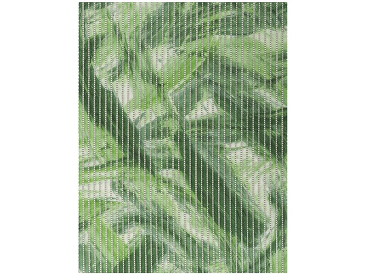 E-floor Komplet Łazienkowy PCV Zielony Liście 50x65 cm Prostokątny Dywanik 45x50 cm Kategoria Dywaniki łazienkowe