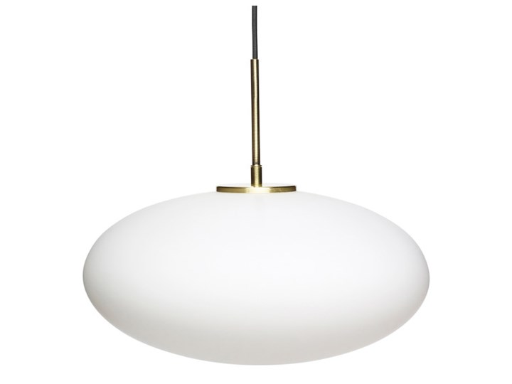 Lampa Egg owalna Kategoria Lampy wiszące Mosiądz Szkło Ilość źródeł światła 1 źródło