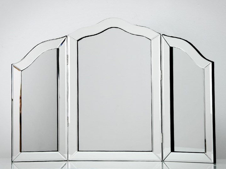Lustro 3 - częściowe glamur 54x78cm Nieregularne Lustro z ramą Lustro bez ramy Stojące Kategoria Lustra Kolor Srebrny
