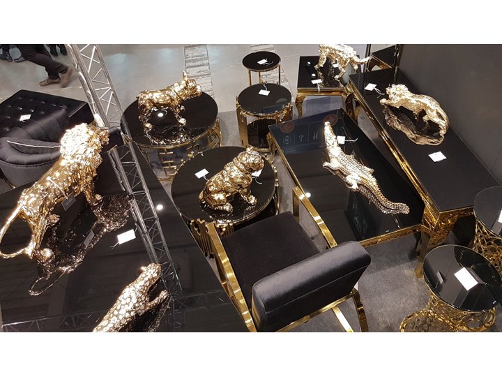 Stolik kawowy Cascaddo GLAMUR Gold 50 "
