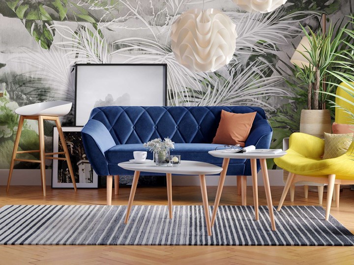 SOFA 2 OSOBOWA WELUROWA SKAND Kategoria Sofy i kanapy