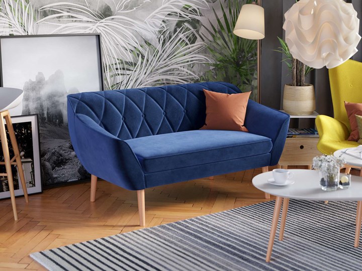 SOFA 2 OSOBOWA WELUROWA SKAND Kategoria Sofy i kanapy