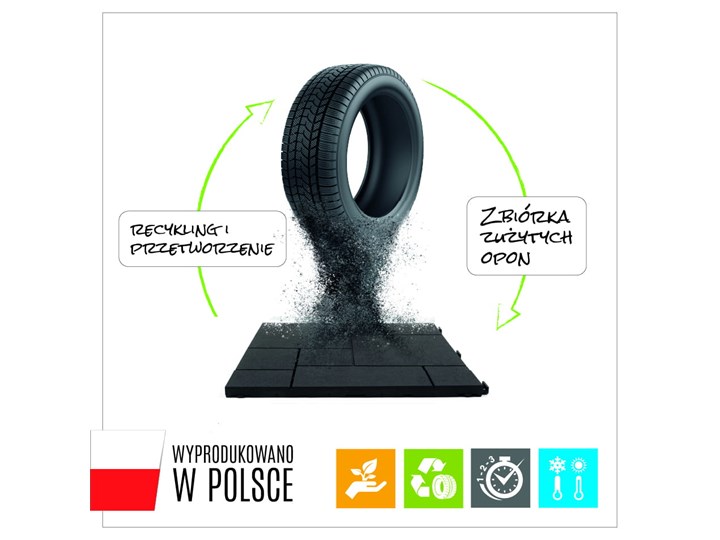 E-floor Płytka Tarasowa Mosaic Grafit Kategoria Deski tarasowe Kolor Czarny