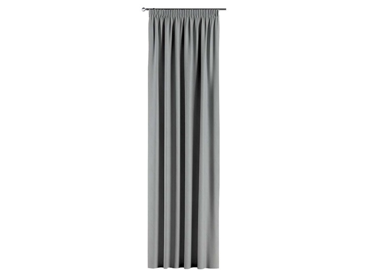 Zasłona zaciemniająca na taśmie 1 szt., geometryczny wzór na szarym tle, 1szt 140 × 260 cm, Blackout - zaciemniające Mocowanie 140x260 cm Poliester Pomieszczenie Salon