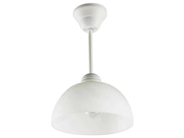 Kuchenna lampa wisząca E500-Cyrkonix - biały Szkło Lampa z kloszem Metal Kategoria Lampy wiszące