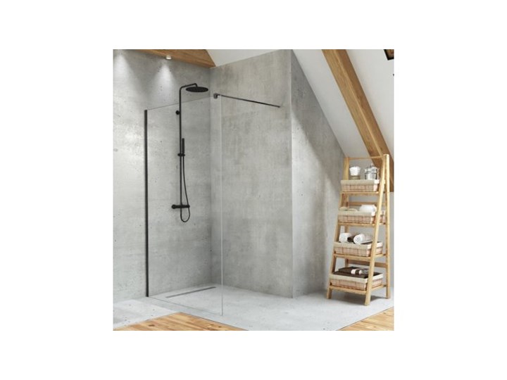 Mobi Walk-in 110x200 Black Kolor Czarny