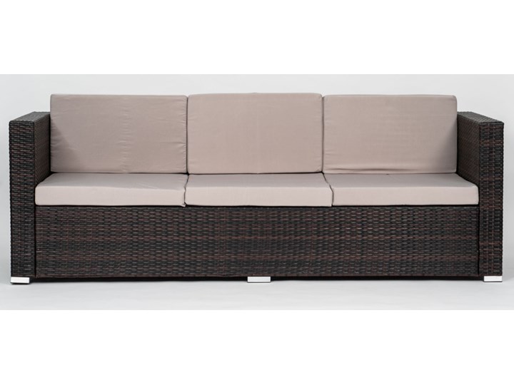 MEBLE OGRODOWE Z TECHNORATTANU RODOS (FC-1026) BRĄZOWY Zestawy wypoczynkowe Zawartość zestawu Sofa