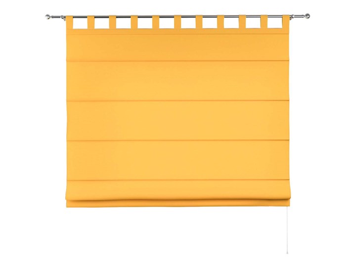 Roleta rzymska Verona, żółty, szer.80 × dł.170 cm, Loneta Pomieszczenie Sypialnia Wzór Gładkie