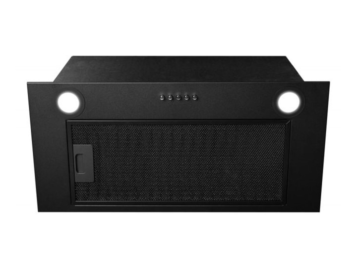 Okap podszafkowy Aris Eco Black 59,5 cm Sterowanie Mechaniczne Okap do zabudowy Kolor Czarny