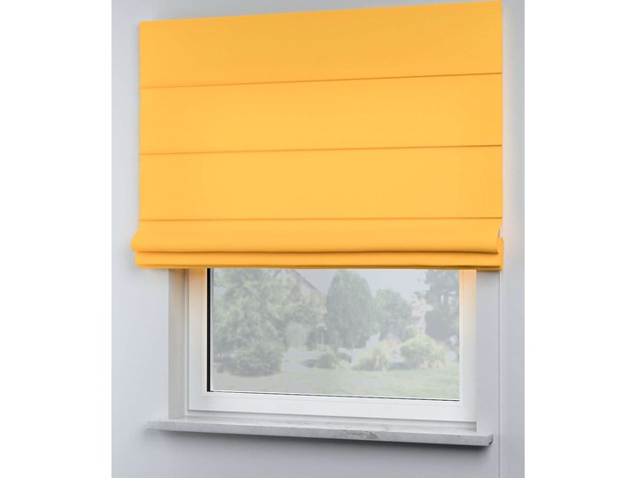 Roleta rzymska Billie, słoneczny żółty, szer.130 × dł.170 cm, Happiness Pomieszczenie Pokój przedszkolaka Wzór Dla dzieci
