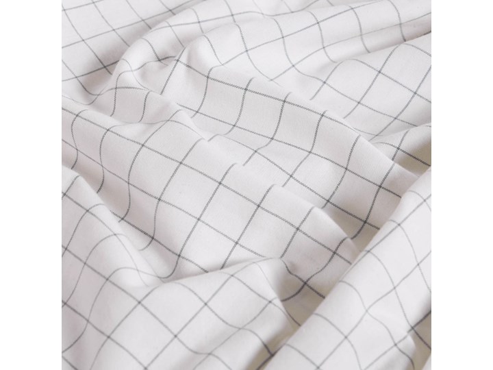 Pościel Alay 60x120 cm biało-szara Bawełna Rozmiar poduszki 30x60 cm Komplet pościeli Kategoria Komplety pościeli