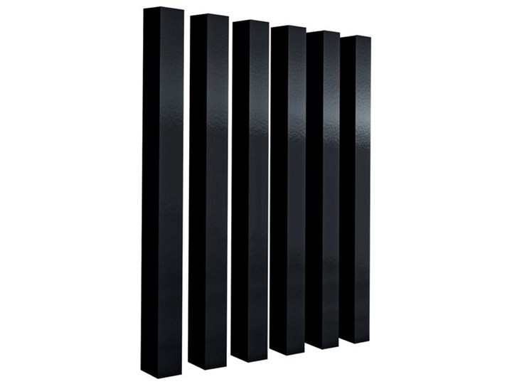 Lamele Premium 3D - Nowoczesny Obraz Przestrzenny - 19 dekorów - uniwersalny - LM007 - Czarny Wysoki Połysk Kategoria Panele 3D