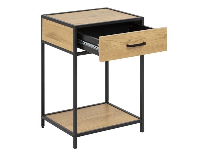 Szafka nocna w stylu loft z szufladą Sparks Styl Industrialny Typ Nocne