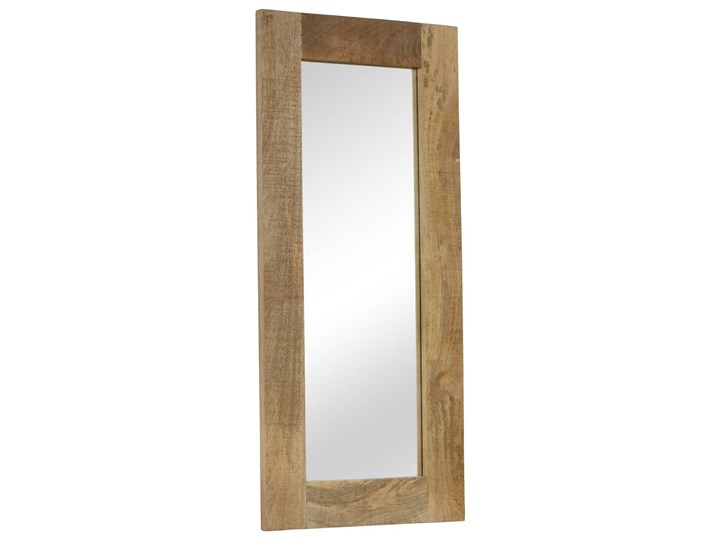 vidaXL Lustro z ramą z litego drewna mango, 50 x 110 cm Ścienne Prostokątne Kategoria Lustra