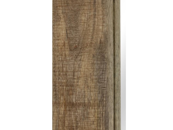vidaXL Lustro z ramą z litego drewna mango, 50 x 110 cm Prostokątne Kategoria Lustra Ścienne Pomieszczenie Przedpokój