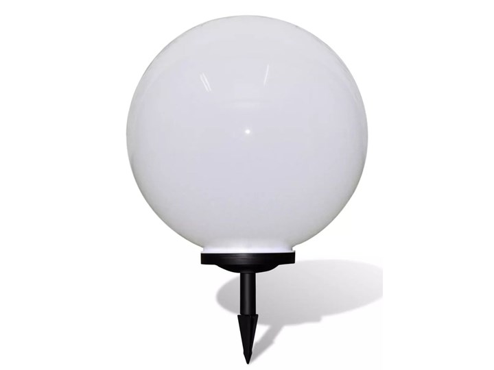vidaXL Zewnętrzna lampa solarna LED, kula, 50 cm, 1 szt., z bolcem Lampa LED Kolor Zielony