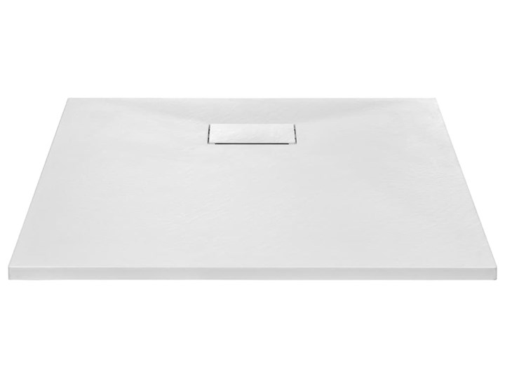 vidaXL Brodzik prysznicowy, SMC, biały, 80 x 80 cm Kamień Wymiary 80x80 cm